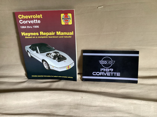 CORVETTE Manuals in Cars & Trucks in Mississauga / Peel Region