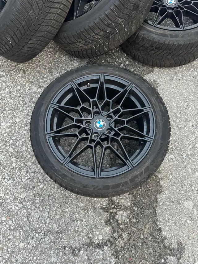 225/45R18 (5x112) M340i Rims And Continental Winters (BMW) in Tires & Rims in City of Toronto - Image 9
