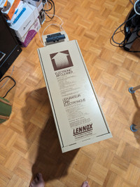 Lennox electrostatic air cleaner for your forced air furnace