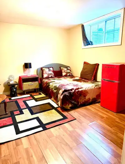 Available now . Text/Call -613-304-4818. -Beautiful Room.furnished, Dauble size bed.Mini fridge insi...