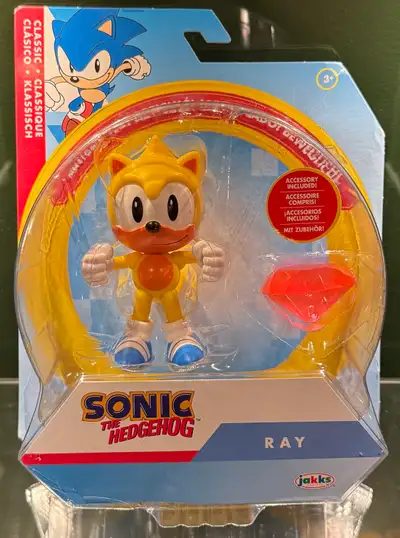 Ray Sonic the Hedgehog Figure, View more