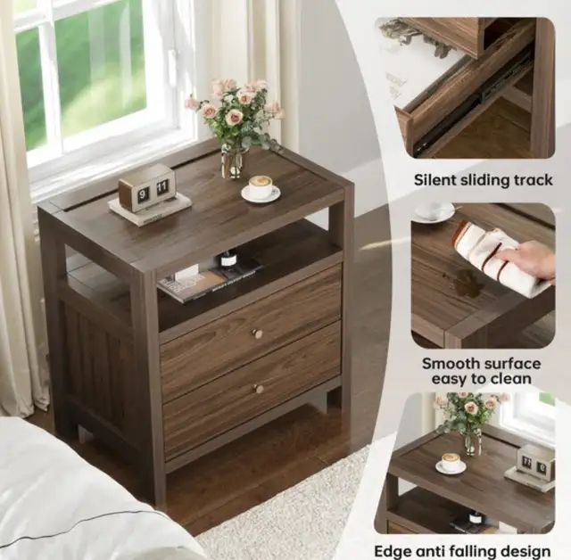 Brand New in Box Yannakeas 2 Drawers 24" W Dresser in Dressers & Wardrobes in City of Toronto - Image 3