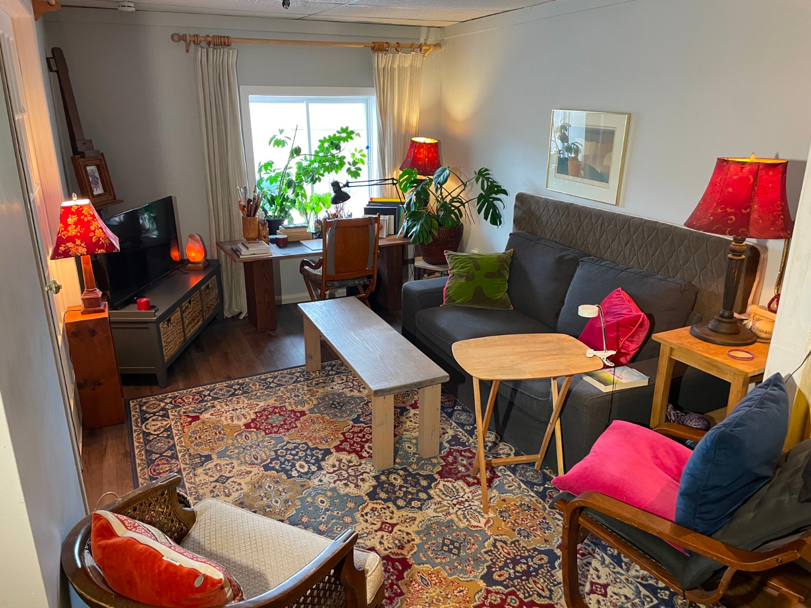 Appartement 3 1\2  a louer Sainte-Beatrix -Vue sur le Lac — photo 3