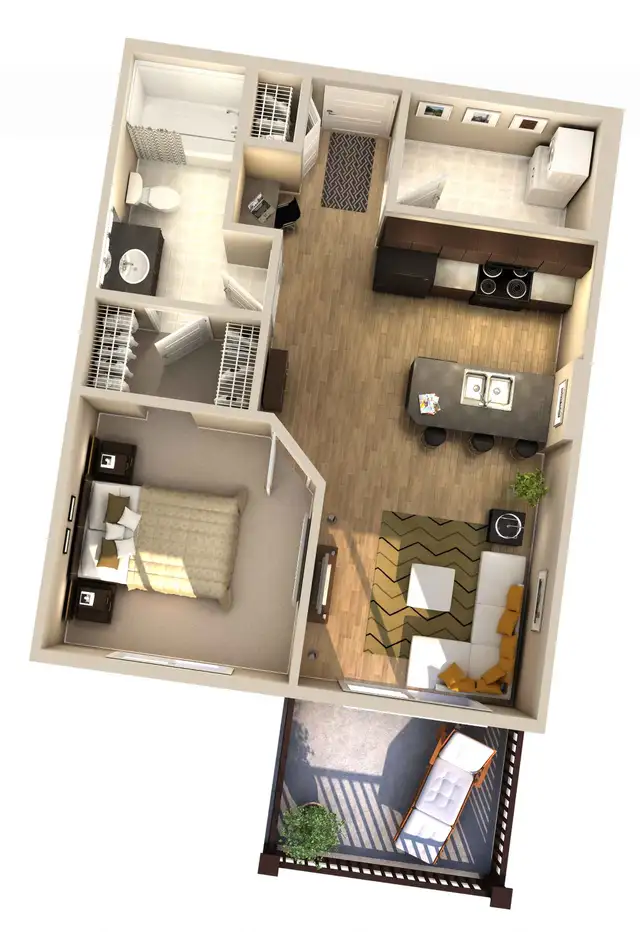 One bedroom condo - North Edmonton Albany Way - May 1 occupancy.