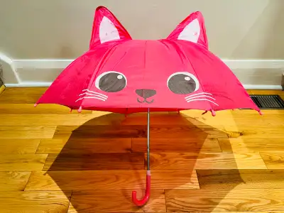 Mastermind Toys Kids Pink Cat Umbrella, View more