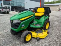 2014 John Deere X530 54" Cut Lawn Tractor with Bagger