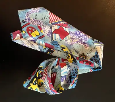 Vintage New Roads Men's Tie Canada - Nautical Map Design, View more