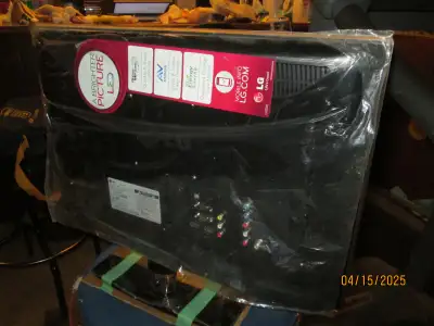 This is a LG 22LV2500 - UA led TV which has a great bright picture. The remote and power supply are...