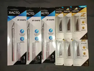 X-Acto #1 Precision Cutting tool and #2 Replacement Blades, View more