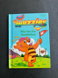 Vintage Wuzzle Win One For Bumblelion Hard Cover Book