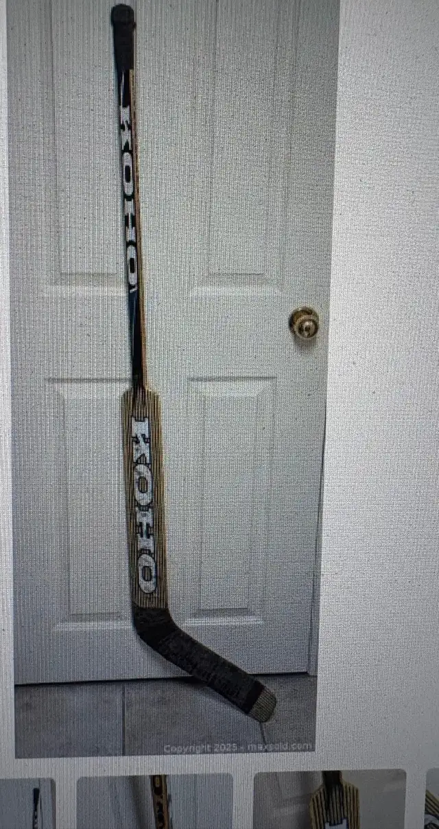 Game Used Hockey Stick Felix Potvin Phaneuf or Ward or Fernandez in Arts & Collectibles in City of Toronto - Image 3