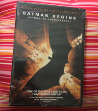 Batman Begins Dvd New
