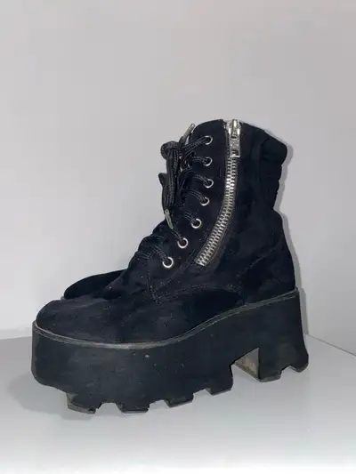 Platform boots Dolls Kill / Current Mood size 7.5, View more