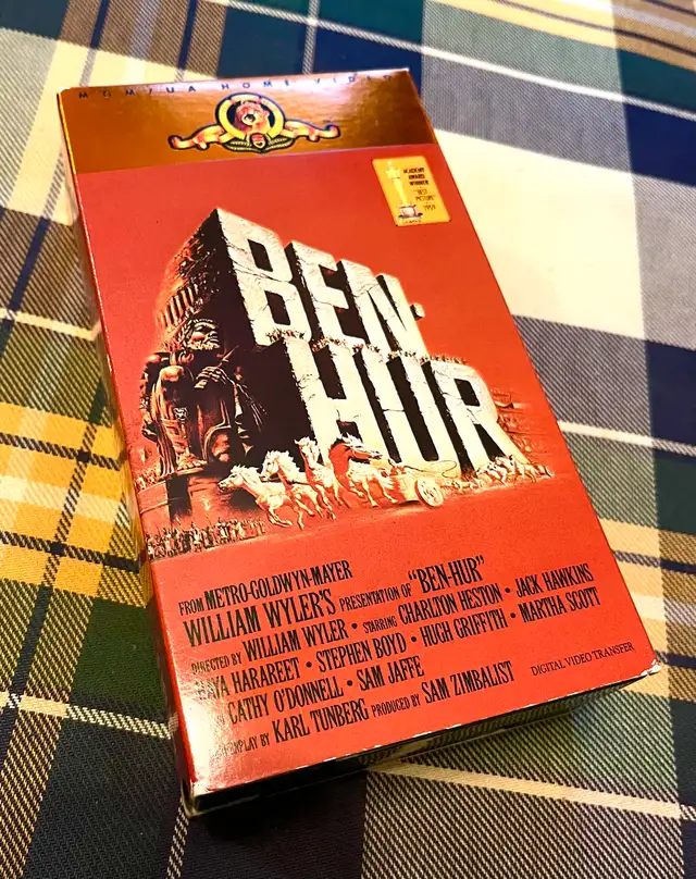 Ben-Hur (1959) VHS - Classic Epic Film633512969907211213