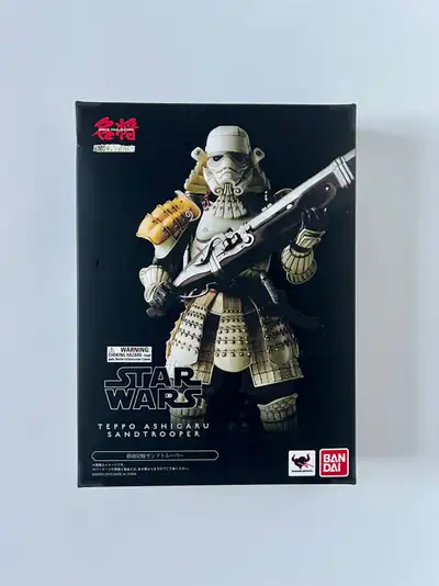 Star Wars movie realization Teppo Ashigaru Sandtrooper New Asking $180 Pick up at finch and leslie T...
