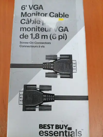 6' VGA MONITOR CABLE , View more