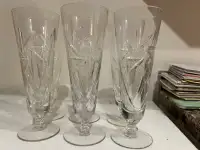 Pinwheel Crystal Glasses