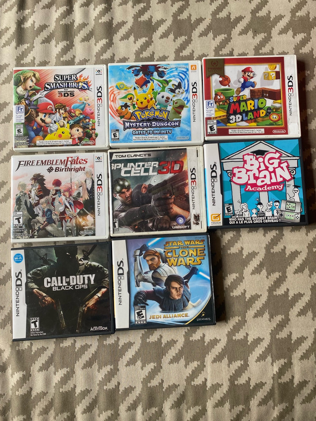 Nintendo DS and 3DS games in Nintendo DS in Dartmouth