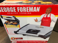 George Foreman Healthy Cooking Vari-Temp Grill!