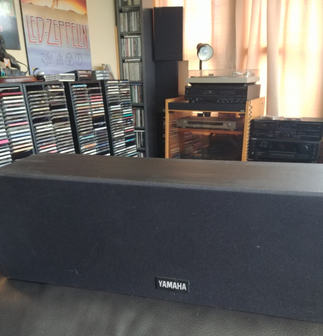 audio . Yamaha center channel . model : ns-ap100 ns- ac2 . $35 . in Stereo Systems & Home Theatre in Windsor Region - Image 4