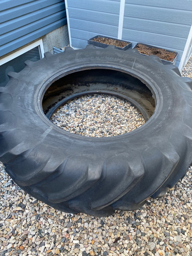 Tractor Tire - Used/Worn - REDUCED  in Exercise Equipment in Regina - Image 2