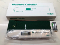 Skin moisture detector. 