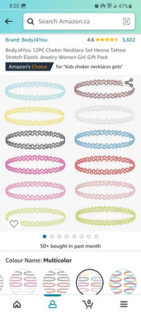 Stretchy Choker Necklaces