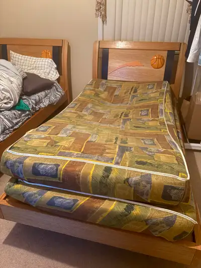 Used Mattress and Bedframe Set, View more