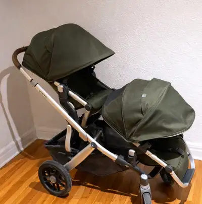 Poussette UPPAbaby Vista – 2 sièges + sacs de transport, View more