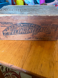 Antique Eddy Match Box