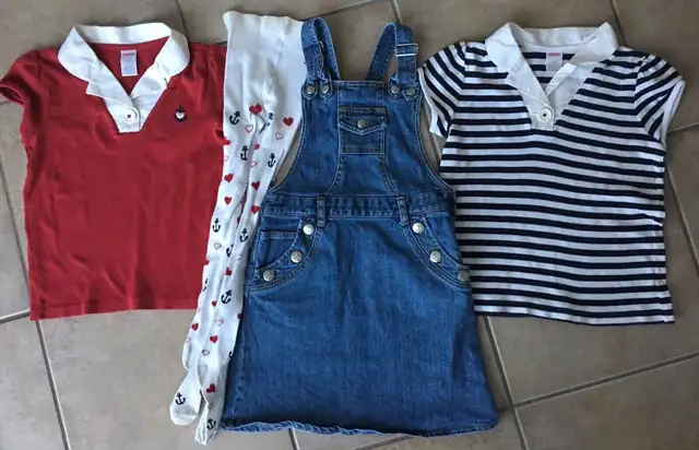 GYMBOREE size 7/8 ‘Bon Voyage Line’ clothing lot62863261075971122