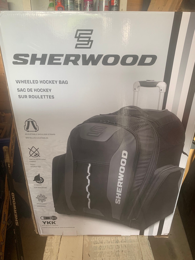 Sherwood wheeled hockey bag in Hockey in Peterborough