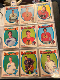 1971-72 OPC Partial set (78 Total) (4 are Topps)