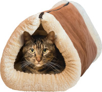 BRAND NEW Kitty Shack - 2 in 1 Cat Tube Cat and Bed