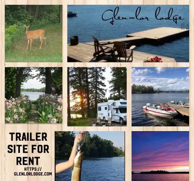rental trailer site water front