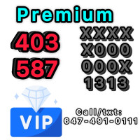 Limited Edition Vip 403/587 Calgary Phone Numbers