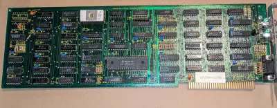 Vintage Fujitech Color Graphics Adapter (CGA) 8-Bit ISA card, View more