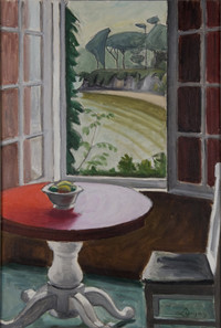 J'achète Tableaux:Edwin HOLGATE,John LYMAN Henrietta MABEL MAY,