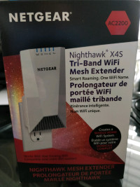 Netgear Nighthawk X4S Tri-Band WiFi Mesh Extender