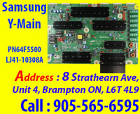 Y-Main Board Repair    Samsung LJ41-10308A,    LJ92-01929A