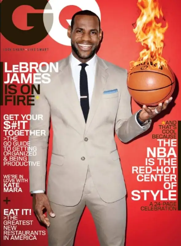 GQ Magazine March 2014 James LeBron Kate Mara New Restaurants in Magazines in City of Toronto - Image 2
