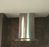 Wall-Mounted Range Hood - Whirlpool, Stain. Steel, 400CFM, 36"