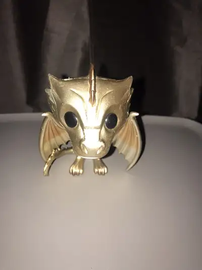 FUNKO POP GAME OF THRONES METALLIC golden  baby DRAGON, View more