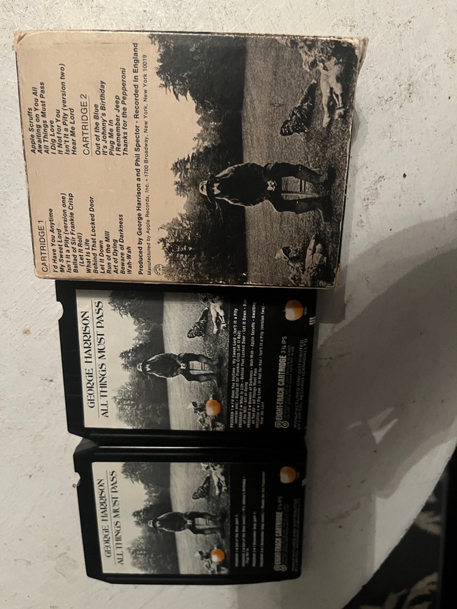  George Harrison, eight Track tape in Arts & Collectibles in London - Image 2