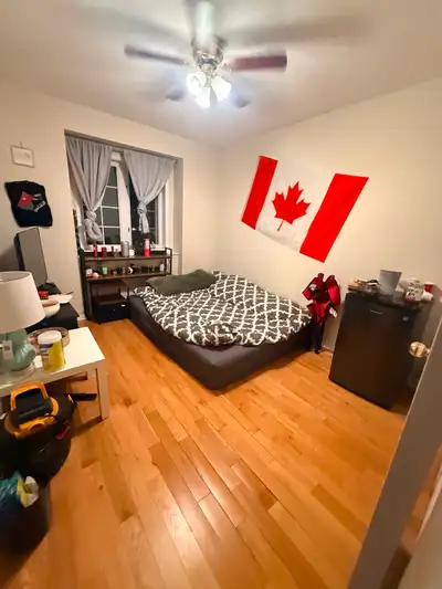Single bedroom with shared washroom, shared kitchen, shared laundry and 1 parking on driveway. Avail...
