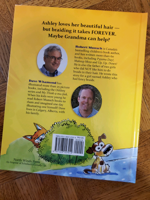 Robert Munsch - Braids! (Hardcover) in Children & Young Adult in City of Toronto - Image 3