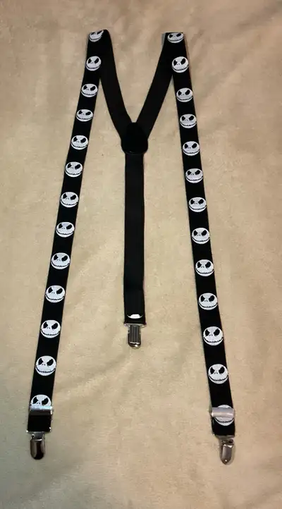 Jack Skellington Suspenders. I just have no more interest in wearing them anymore. I’m looking to ge...