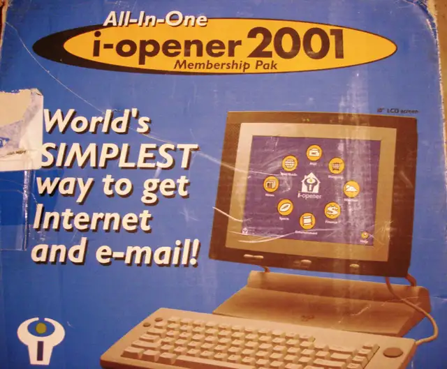 Vintage Retro PC computer iopener I-opener Netpliance in Desktop Computers in Edmonton - Image 3