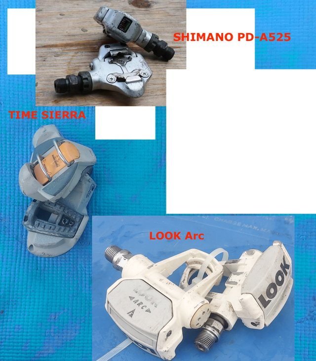 pédales de vélo bike: LOOK TIME EVO SHIMANO (15-30$) in Frames & Parts in City of Montréal - Image 4