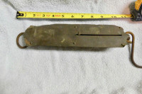 Brass fronted Chatillon’s 40 pound Farm Scale